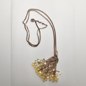 Juicy Couture Crystal Rose Gold Necklace